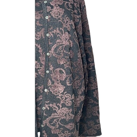 Jones New York Woman 2 Piece Tank And Jacket Set 2X Dressy Sparkly Black - Picture 4 of 12